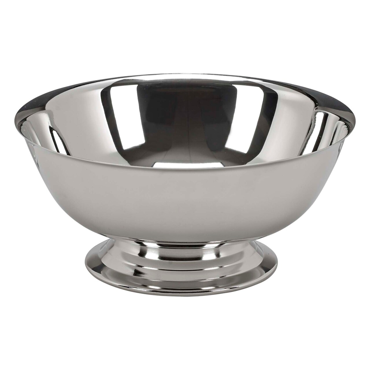 Contemporary Home Living 10" Traditional Silver Paul Revere Bowl